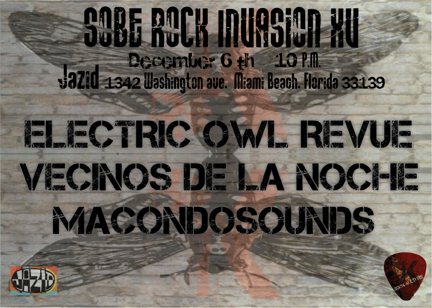 December 6th – SoBe ROCK INVASION XV