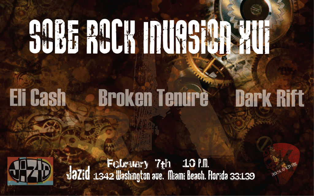 February 7th – SoBe Rock Invasion XVI